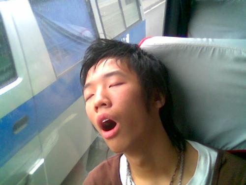 Sleeping friend - My sleeping friend