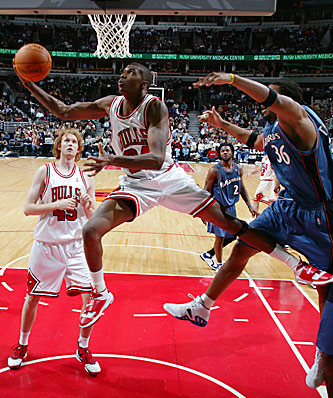 Tyrus thomas of Chicago Bulls - Tyrus Thomas of Chicago bulls