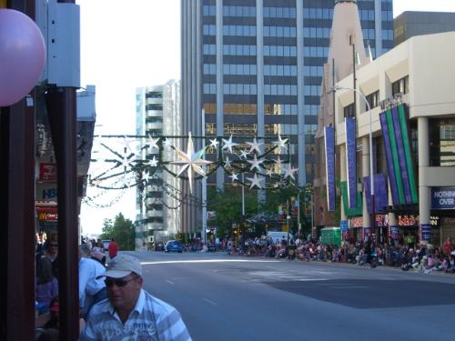 Waiting for Christmas parade - Christmas Parade