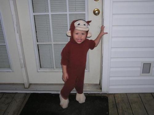 My little Curious George - Halloween 2006