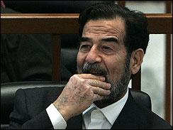 Saddam Hussein - Saddam Hussein Dec. 18, 2006 during his trial