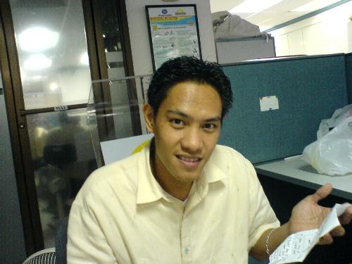 Boyet pix - Taken from my work station
