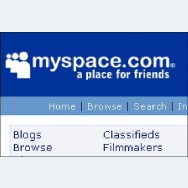 myspace - frequented webpage