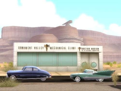 Cars - Cars http://www.gamespot.com/pc/driving/cars/index.html Based on the PIXAR film of the same name, Cars has you playing as characters from the movie as you help Lightning McQueen capture the coveted Piston Cup Championship.