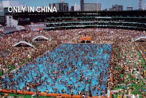 swiming pool - only in china..do you believe this?i dont