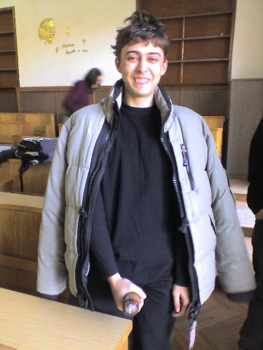 Bilau - this is how u get if u learn too much,he is one of my classmates,very naughty and crazy but also very funny:P
