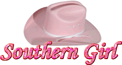 Southern Girl - just a cowgirl hat that says southern girl