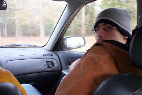 Christmas - This is me on the way to a haunted house for a christmas party. how ironic
