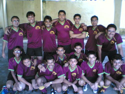 Our college Football team - In St Xaviers This year.....