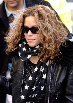Shakira - Arriving at the Riverside Studios, London (UK) on January 28, 2006