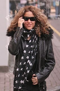 Shakira - Arriving at the Riverside Studios, London (UK) on January 28, 2006