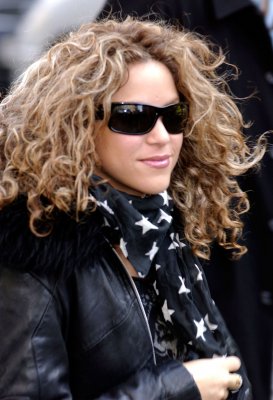 Shakira - Arriving at the Riverside Studios, London (UK) on January 28, 2006