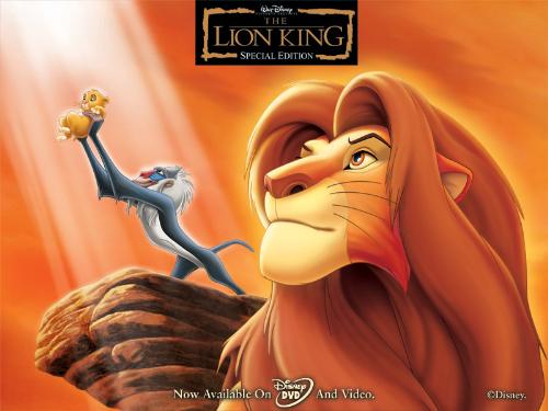 the lion king - memorable movie for me