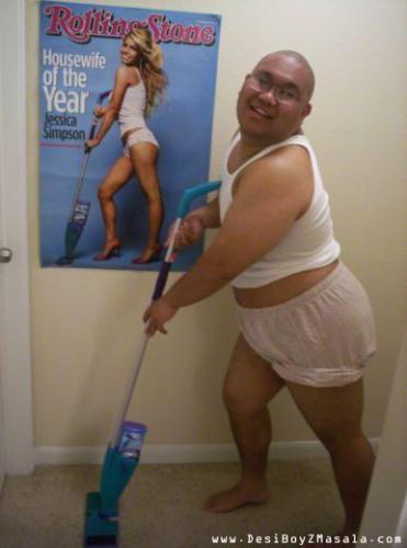 Mr.House wife - This picture show Housewife of the year.