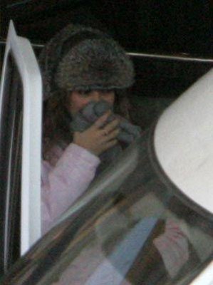 Shakira - Out and about in Moscow on March 10, 2006
