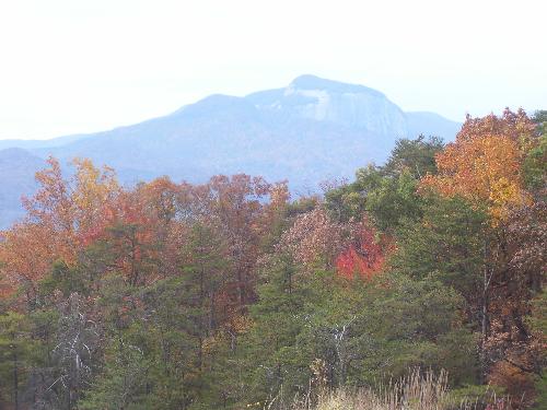 Veiw from Bald Rock, SC  - This is a photo taken of of Bald Rock, SC this Fall