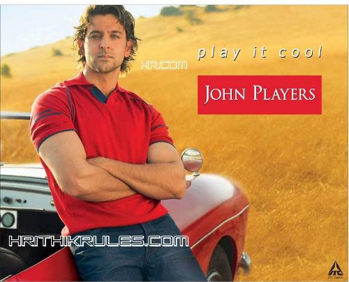 Hrithik in Add - Here is Hrithik in cool formals...
