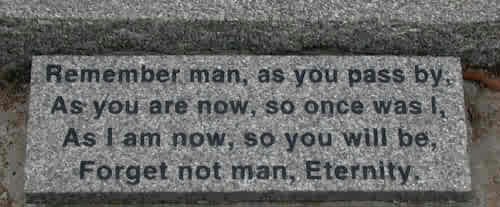 never forget plaque - forgetfulness hits us all at one time or another.  There are techniques should we choose to use them that will help us function in this ever too busy world