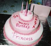 ex of my work - princess cake