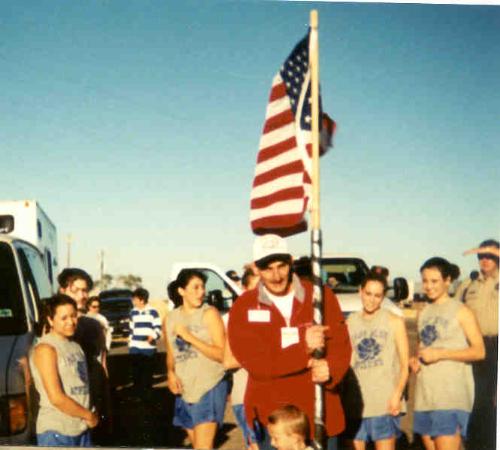 Flag run - Pics from our visit