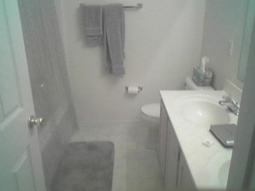 My bathroom - This is the full bathroom in my townhouse.  I also have a powder room on the first floor.