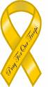 Pray for Troops - Pray for the troops ribbon