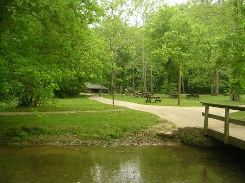 Spring Mill Park - One of our favorite parks in Indiana