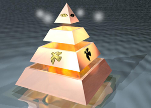 I created this pyramid using Bryce 4 - It's not perfect but I had a lot of fun, I learned a lot and I love pyramids.