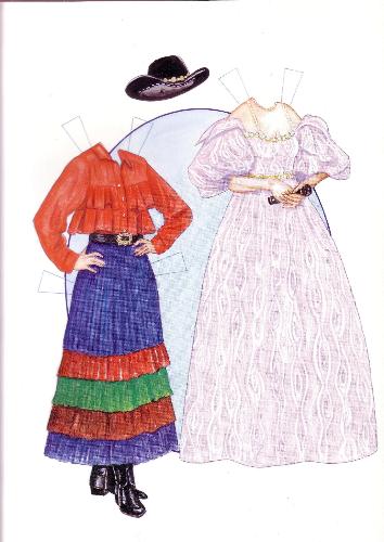 Country Music   - My Country Music paper doll book