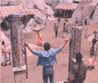 Sholay - The film was produced by G.P. Sippy and directed by his son Ramesh Sippy. It was written by scriptwriters Salim-Javed. R. D. Burman contributed the music.