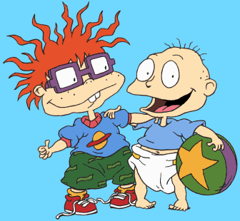 friendship - a picture of chucky and dill....showing how they care for each other..