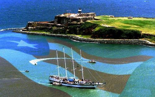 El Morro San Juan, Puerto Rico - Spain constructed Fort.