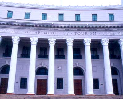 Manila - Department of Tourism Building in Manila Philippines