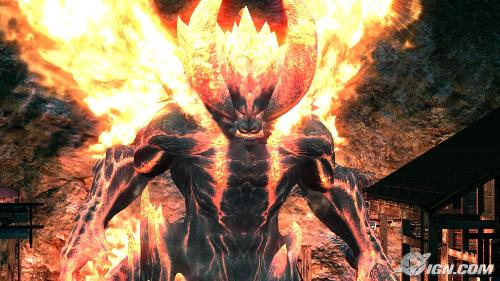 Boss - Fire boss in devil may cry 4