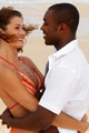 Mixed Couple - A couple from different racial backgrounds. Mixed Couple - A couple from different racial backgrounds.