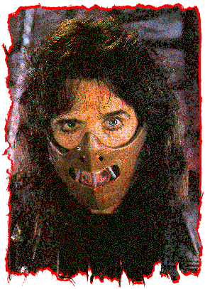 Alice Cooper - Alice with Hannibal Lector mask