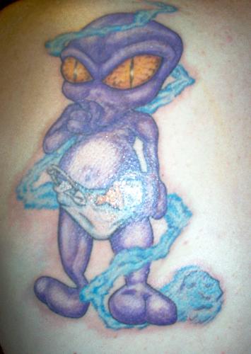 Clik on PIC for FULL SIZE - 4 hours.    ...the guy wanted a baby alien.....so that's what he got!  isn't baby cute!