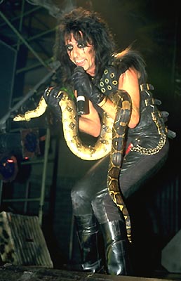 Alice Cooper - Alice with snake