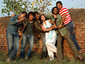 friends forever  - Scene comes in after a beautiful song by AR Rehman..........TU BIN BATAYE