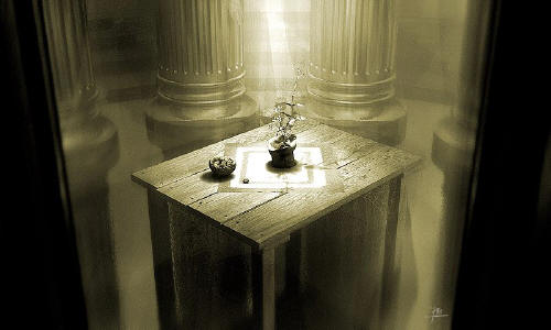Sadness - A 3d image