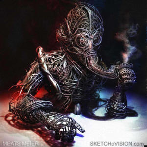 Alien - A 3d image