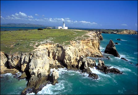 Puerto Rico - Beautiful view of the Lighthouse at Cabo Rojo Puerto Rico