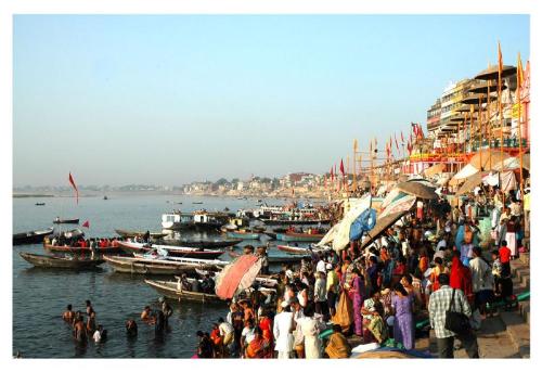 ghats - Al Ghats of varanasi in morning hrs
