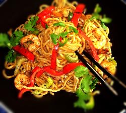 Lomein Shrimp - Chinese Food