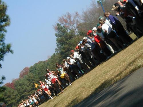 ncaa xc 2001 - lead pack early
