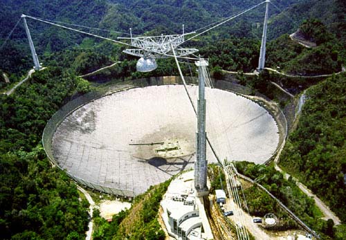 Puerto Rico - Radio Telescope in Arecibo Puerto Rico