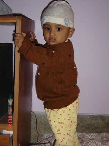 try to escape  - little rudra try to escape from the expression