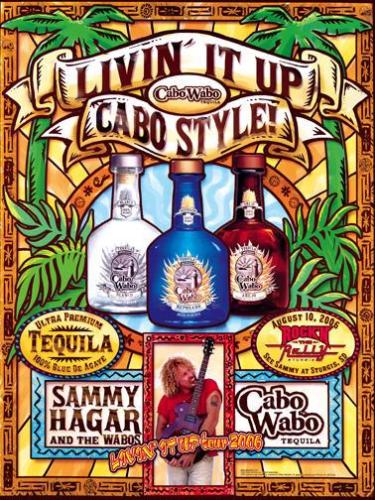 Drinkin - Sammy Hagar!  WoooooHooooo!    I just love this pic!  What a great man!