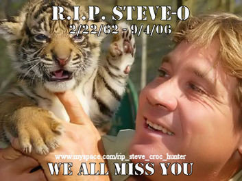 The Greatest Man on Earth! - Steve Irwin!  He is just an amazing guy!  I don't know anyone that didn't like him...He has taught us all so much about these wild animals...He loved them all like they were his kids! This was just his life!  Totally loved it!  I will miss him forever!