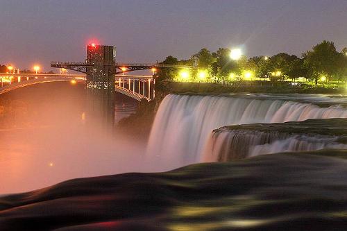 nigra fall beutiful place - this is most beutiful seen of nigra fall at night...